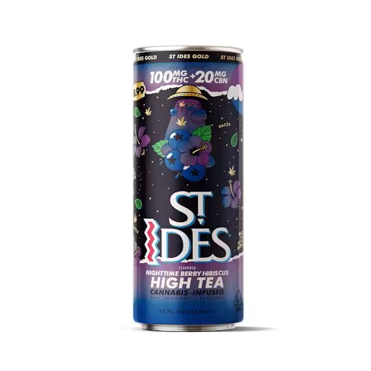 St Ides Nighttime Berry Hibiscus CBN Tea Tea 100mg