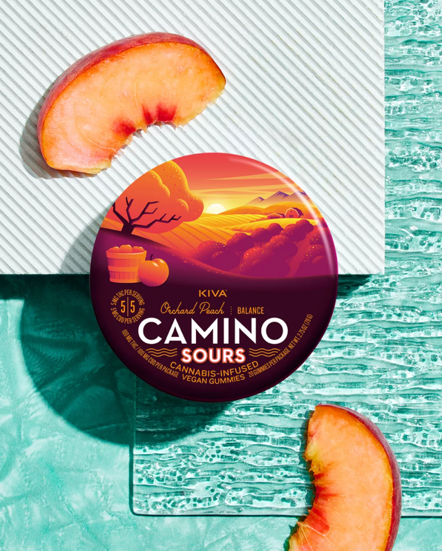 Sours Orchard Peach 1:1 THC:CBD Camino