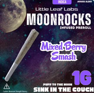 Mixed Berry Smash Moonrock Infused Little Leaf Labs