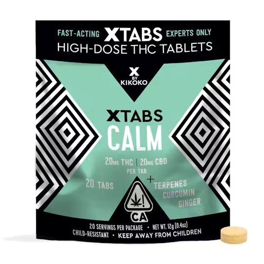 XTabs Calm 20 Pack Kikoko
