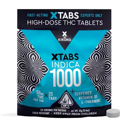 XTabs Indica 20 Pack Kikoko