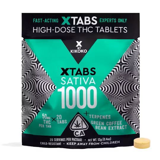 XTabs Sativa 20 Pack Kikoko