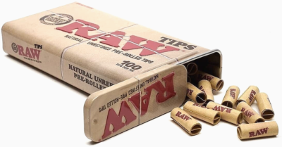 Prerolled Tips Raw