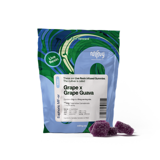 Grape x Grape Guava Live Resin Gummies MFNY