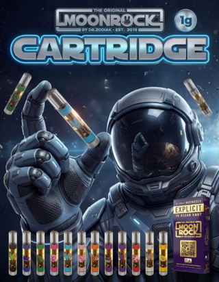 Ghost Clear Cartridge Dr Zodiaks Moonrocks