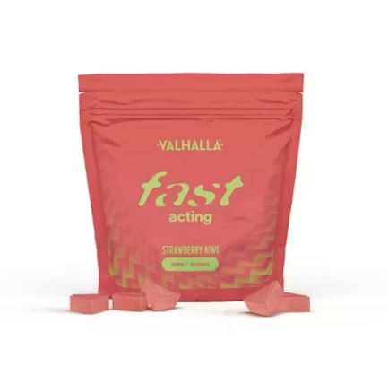 Strawberry Kiwi Fast Acting Gummies Valhalla