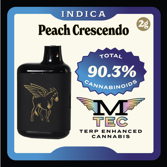 Peach Crescendo Dank Tank Mule Extracts Peach Crescendo Dank Tank Mule Extracts