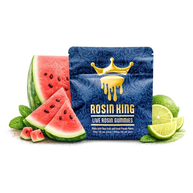 Sour Watermelon Lime Live Rosin  Rosin King of Jersey
