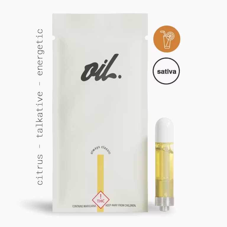 1G Sativa Cart - Fresh Squeeze Oil