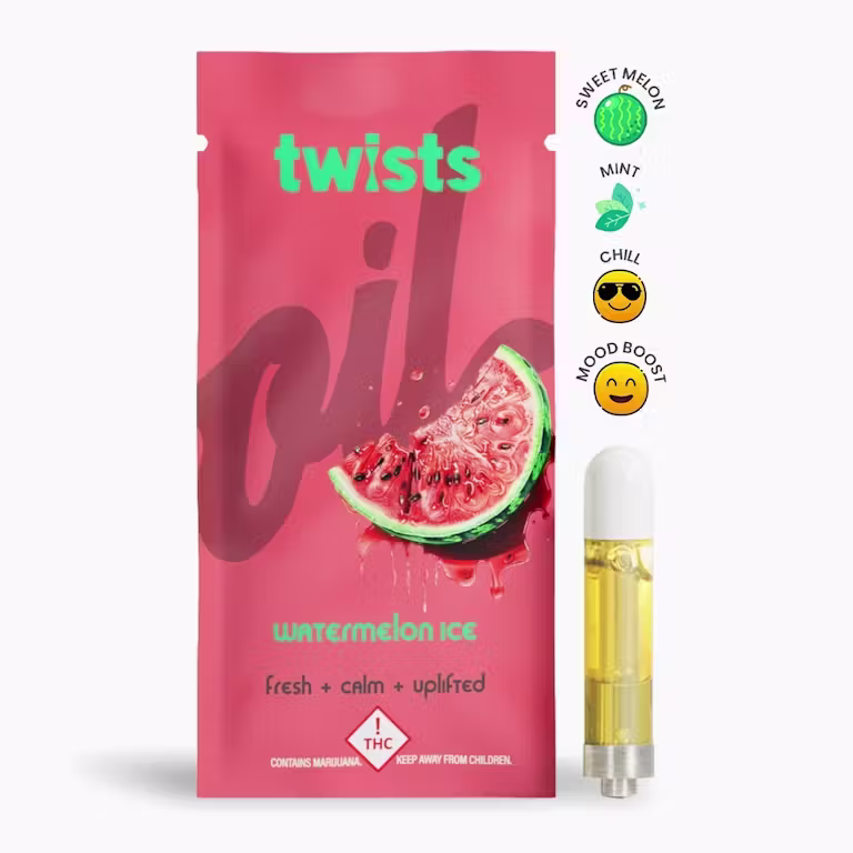 Twists 1G Cart - Watermelon Ice  Oil