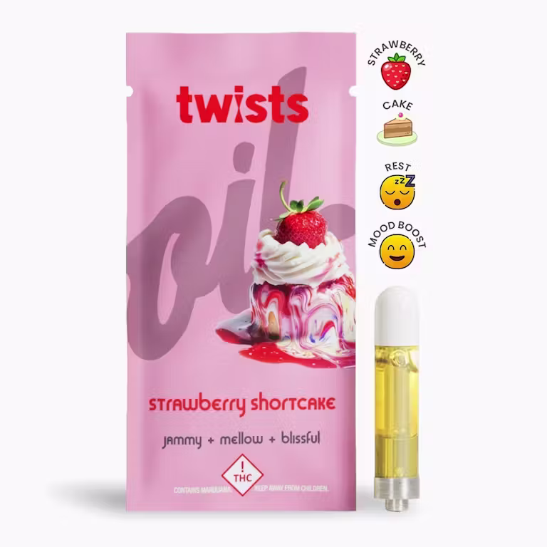 Twists 1G Cart - Strawberry Shortcake