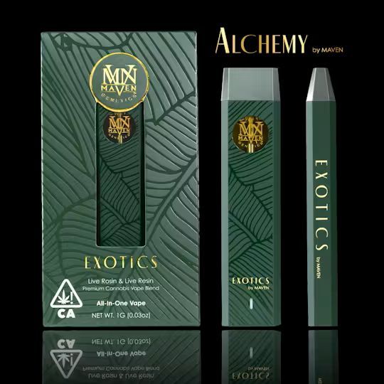 EXOTICS Alchemy Vape Maven Genetics