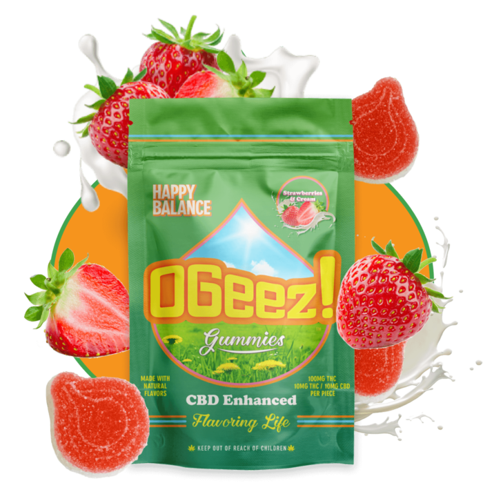 Happy Balance Strawberries and Cream OGeez
