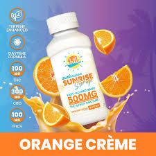 Zero Sugar Sunrise Orange Cream Syrup  Chill Medicated 