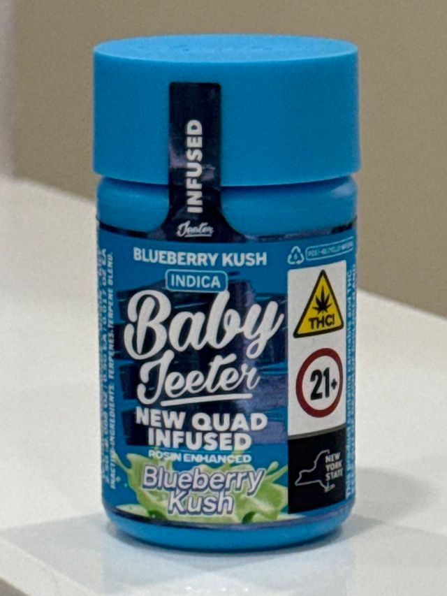 Baby Jeeter Infused Blueberry Kush Jeeter