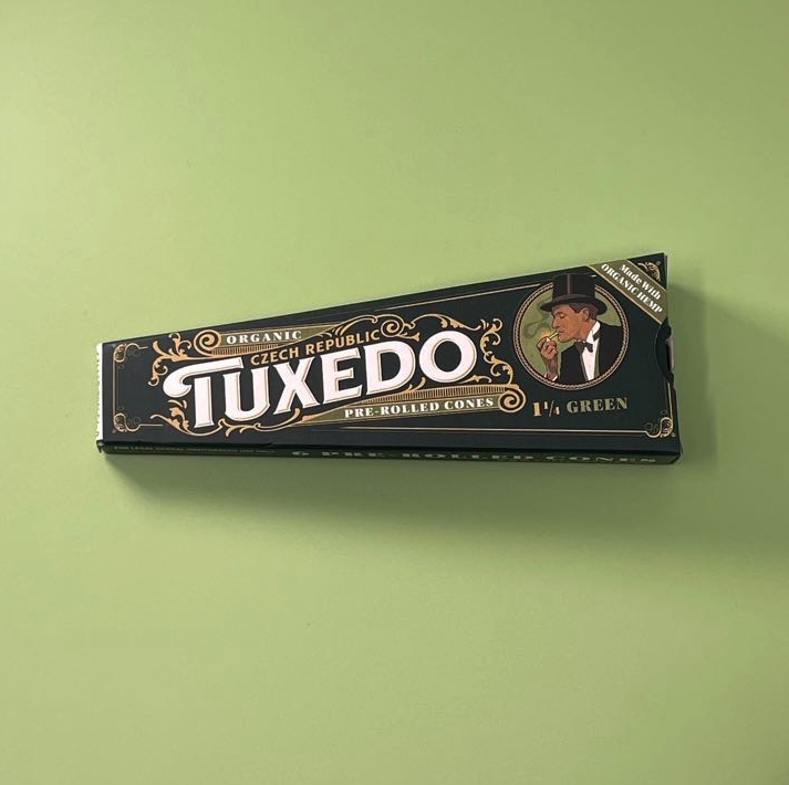 1 1/4 Green Pre Rolled Cones 6pk