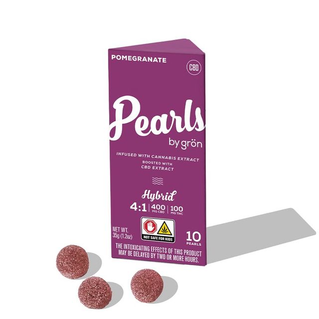 Pomegranate | 4:1 CBD/THC | Hybrid | Pearls