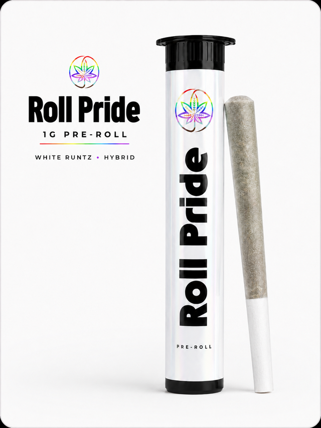 Roll Pride | White Runtz Red Oak Cannabis
