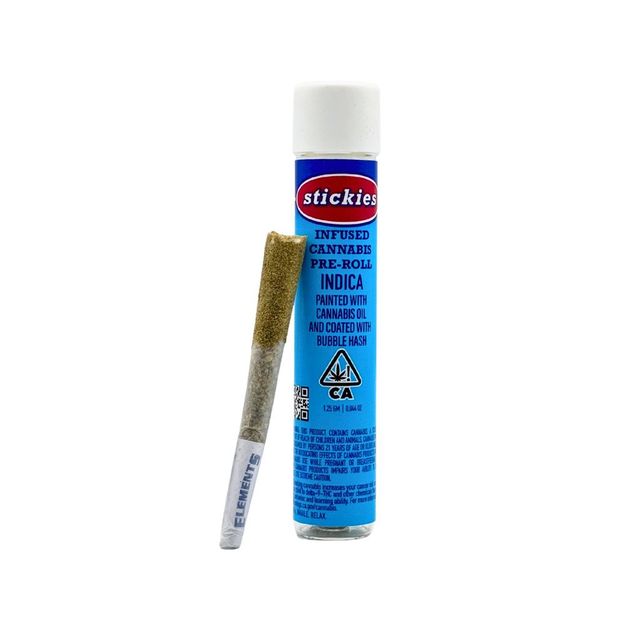 Indica Distillate Infused Pre-Roll Stickies