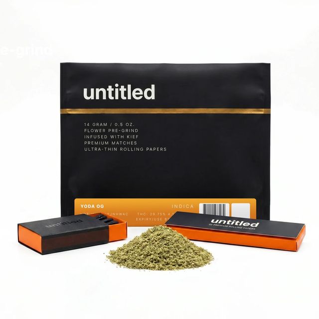 Yoda OG 14g Flower Pre-Grind Infused with Kief Untitled
