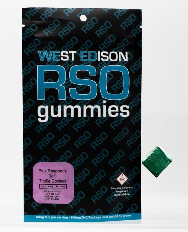 Blue Rasberry RSO West Edison Blue Rasberry RSO West Edison