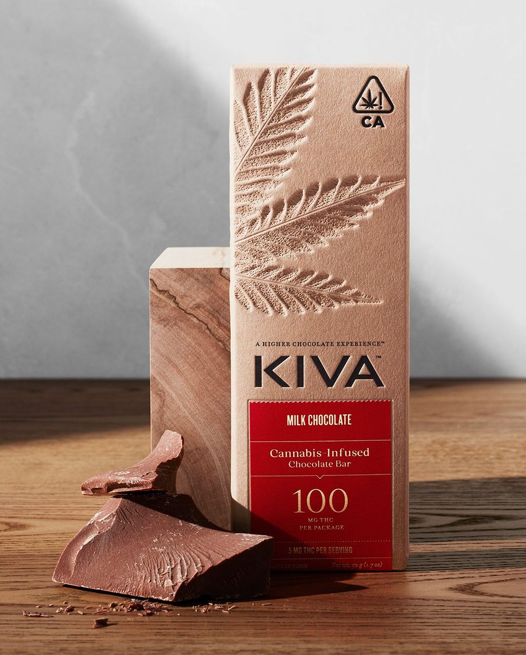 Kiva Milk Chocolate 100mg
