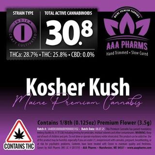 Kosher Kush AAA Pharms