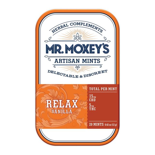 Relax Vanilla Mint 3:1 CBD:THC Mr Moxey's Relax Vanilla Mint 3:1 CBD:THC Mr Moxey's