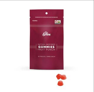 &Shine | 10pk Gummies | Fruit Punch - 100mg  &Shine