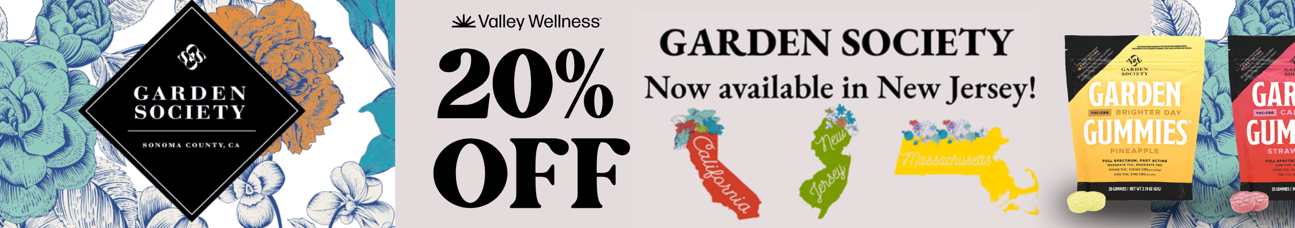 Cannabis Promo, Cannabis Sales, Cannabis Discounts, Cannabis on Sale, 20% Off Garden Society!