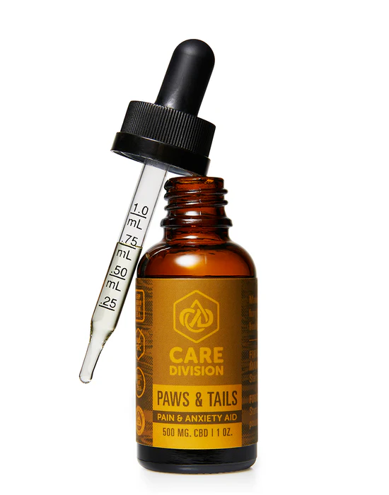 Paws & Tails - 500Mg CBD - Pet Tincture Care Division