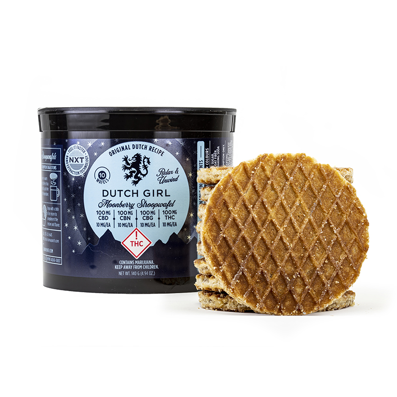 Stroopwafel - Moonberry (THC, CBD, CBD, CBN)