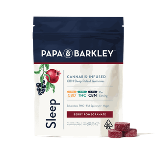Berry Pomegranate Sleep Releaf Gummies Papa & Barkley