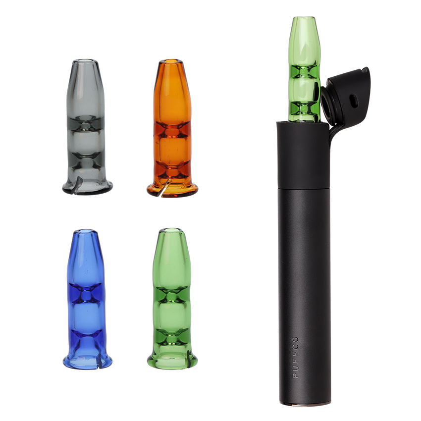 Bullet Tip Glass Mouthpiece Attachment for Puffco Pivot