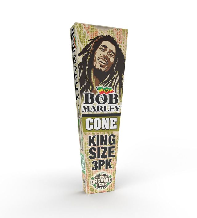 Hemp King Size Cones Bob Marley