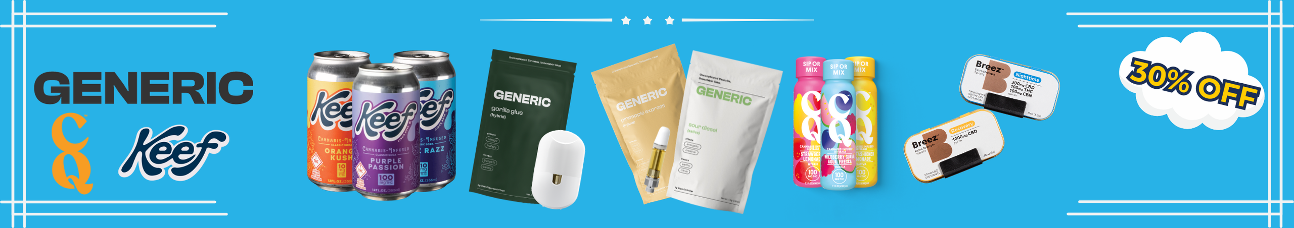 Cannabis Promo, Cannabis Sales, Cannabis Discounts, Cannabis on Sale, 30% Off Contract Canna