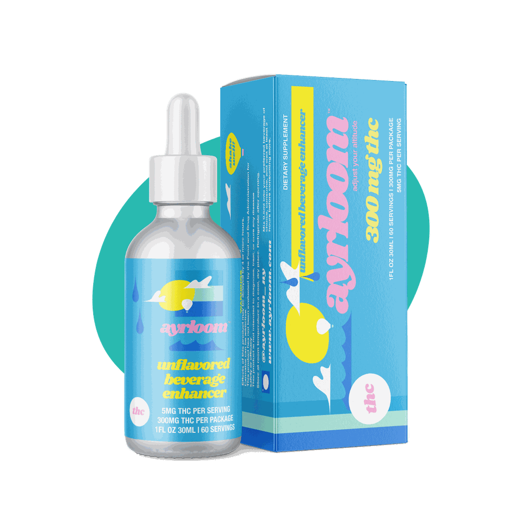 Unflavored Beverage Enhancer | Tincture | 300mg THC | 1fl oz