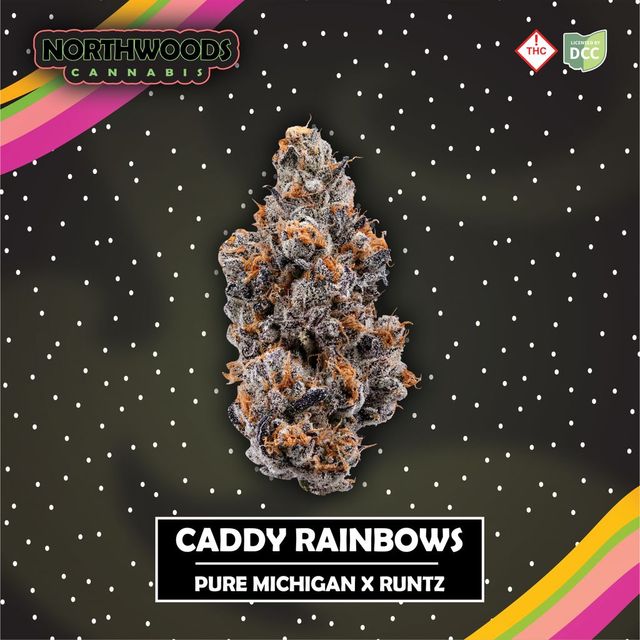 Caddy Rainbows Northwoods Cannabis