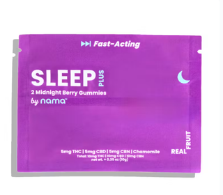 SLEEP PLUS | 2-PACK GUMMIES | THC:CBN:CBD | 10MG Nama