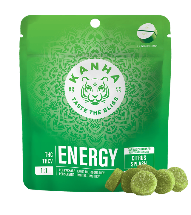 Energy Citrus Splash 1:1 THC:THCV Kanha