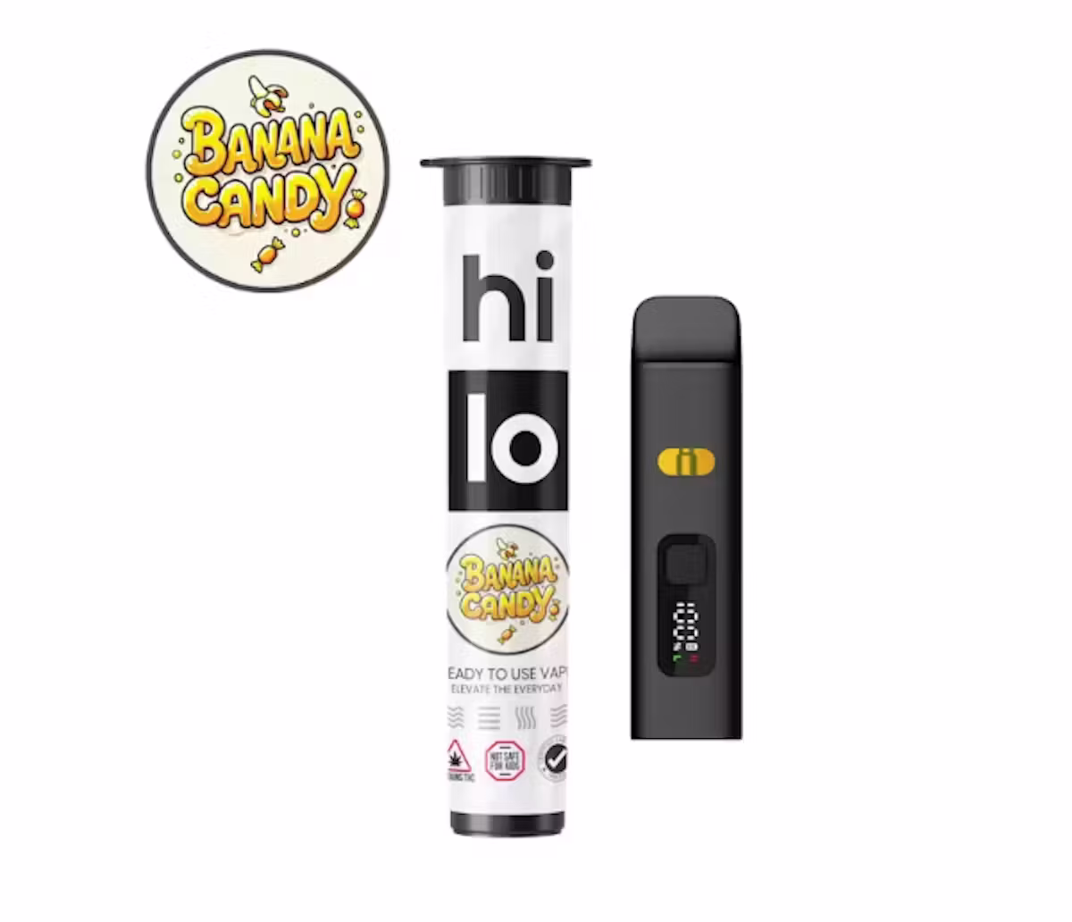 hi lo Banana Candy Distillate Disposable 1.5g