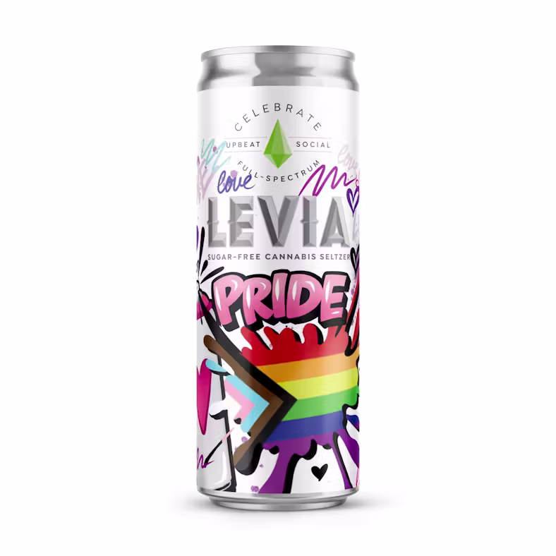 Pride Lemon Lime Seltzer - Celebrate (H) 5MG Levia