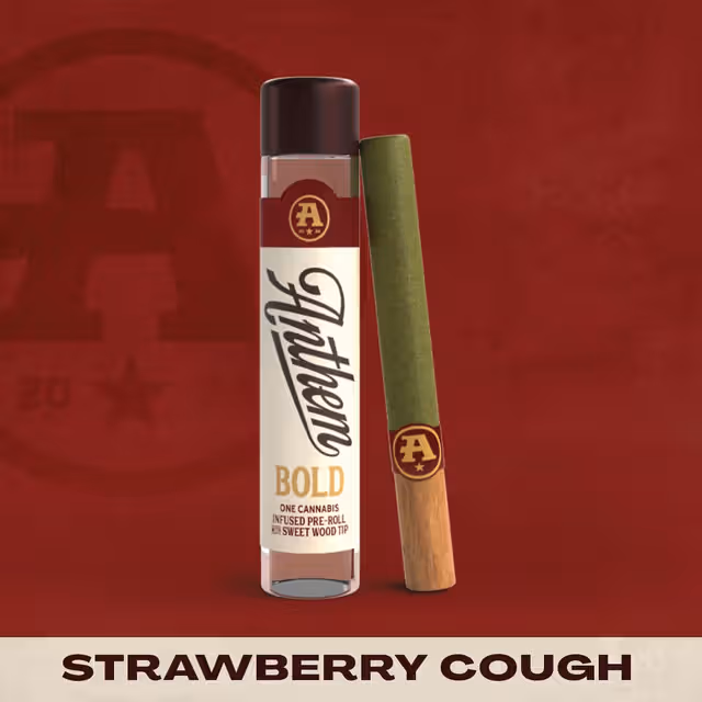 Strawberry Cough 1g Infused Wood Tip Pre-Roll Anthem