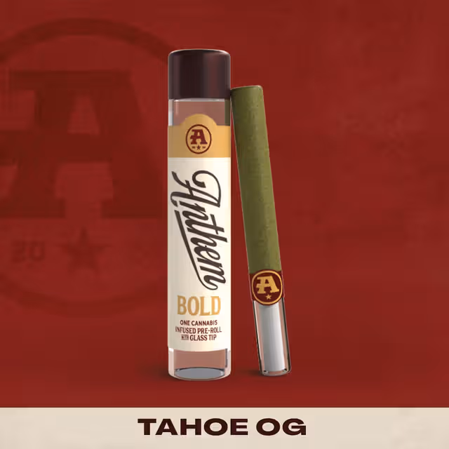Tahoe OG 1g Infused Wood Tip Pre-Roll Anthem