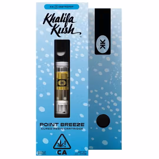 Point Breeze Cured Resin 510 Khalifa Kush