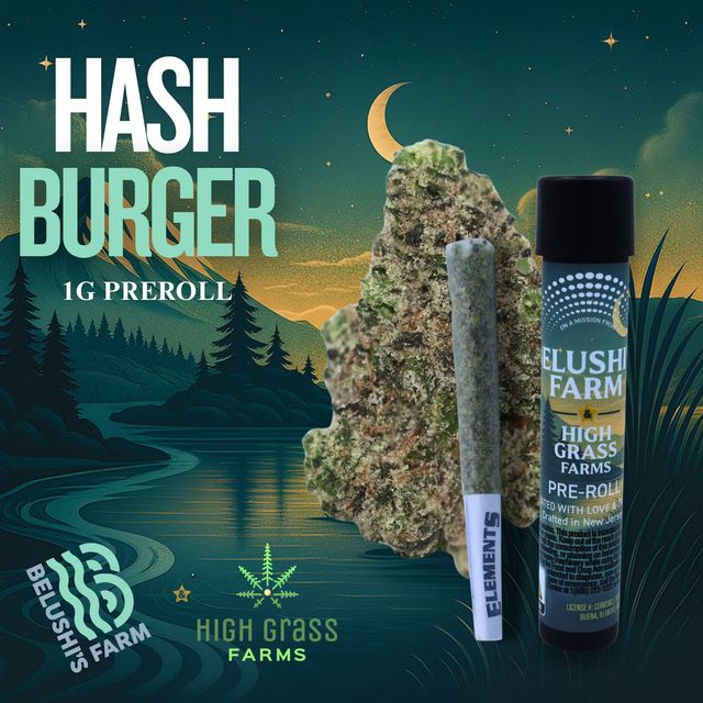 Hash Burger Belushi's Farms