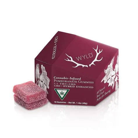 Pomegranate 1:1 THC CBD Wyld