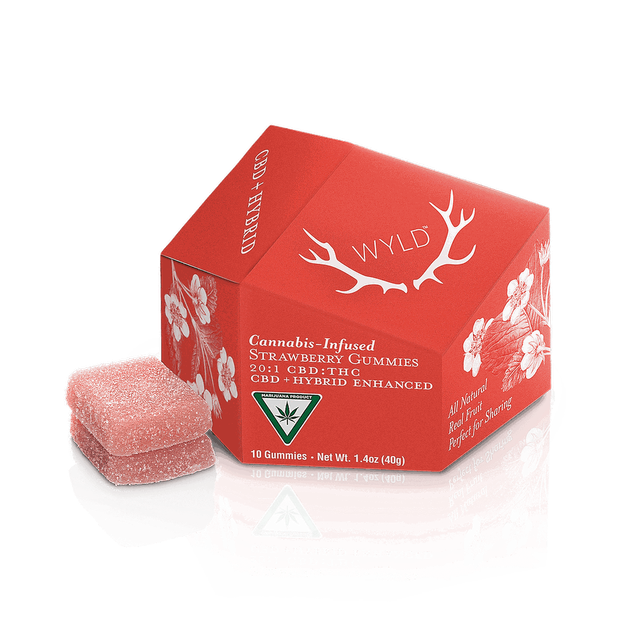 Strawberry 20:1 CBD THC Wyld