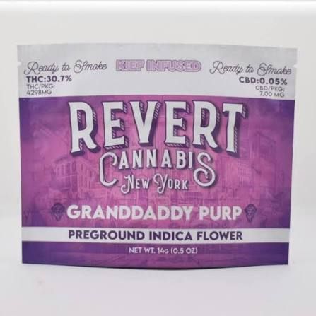 Kief Infused Ground Flower 14g Revert