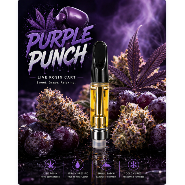 Purple Punch Rosin Gonzo Family Farms Purple Punch Rosin Gonzo Family Farms